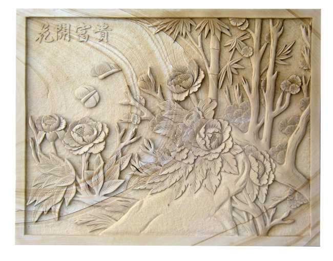 砂巖浮雕